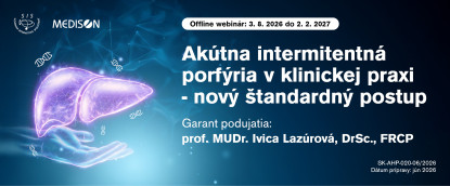 Akútna intermitentná porfýria v klinickej praxi - nový štandardný postup