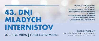 43. Dni mladých internistov