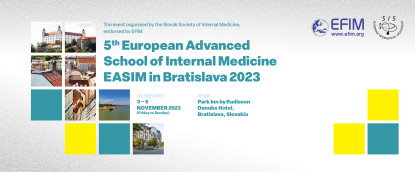 5th European Advanced School of Internal Medicine EASIM in Bratislava 2023