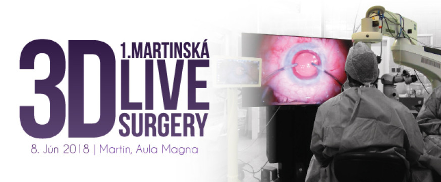  | 1. MARTINSKÁ LIVE 3D SURGERY