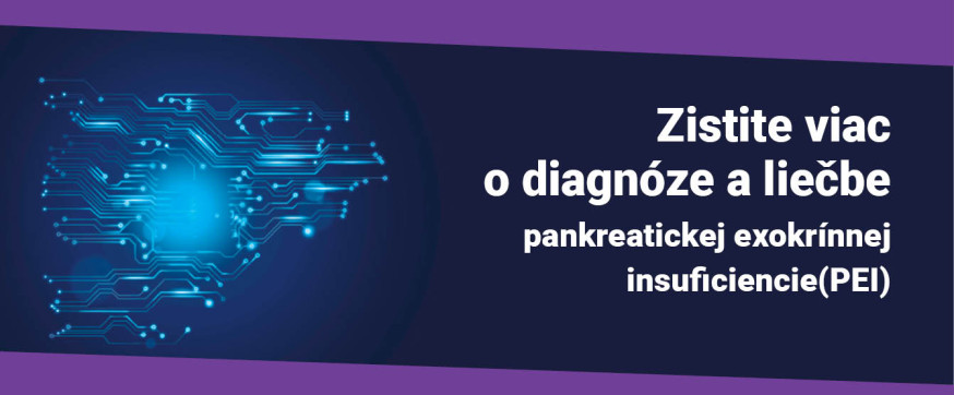  | Zistite viac o diagnóze a liečbe pankreatickej exokrínnej insuficiencie(PEI)
