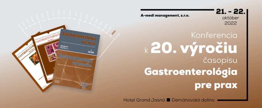 uvodny | Konferencia <br>k 20. výročiu časopisu <br>Gastroenterológia pre prax