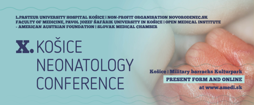 Main Banner ENG | 10th NEONATOLOGY CONFERENCE IN KOŠICE