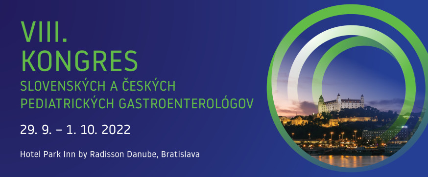 podujatie | VIII. Kongres slovenských a českých pediatrických gastroenterológov