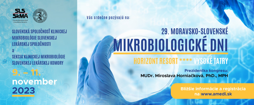 mikrobiologicke dni | 29. Moravsko-slovenské mikrobiologické dni