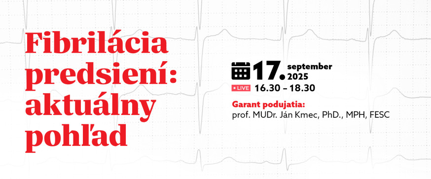 web | Fibrilácia predsiení: aktuálny pohľad