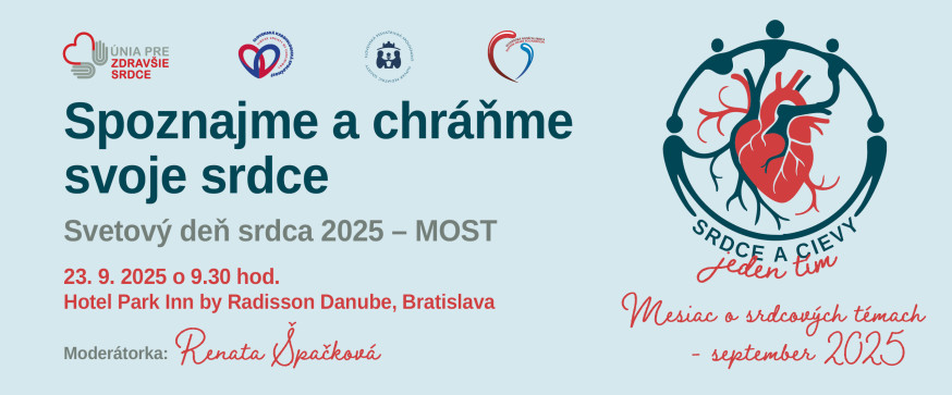 banner | Spoznajme a chráňme<br>svoje srdce