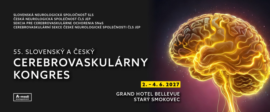 Banner | 55. slovenský a český<br>cerebrovaskulárny kongres