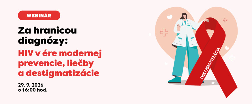 Banner | Za hranicou diagnózy: HIV v ére modernej prevencie, liečby a destigmatizácie